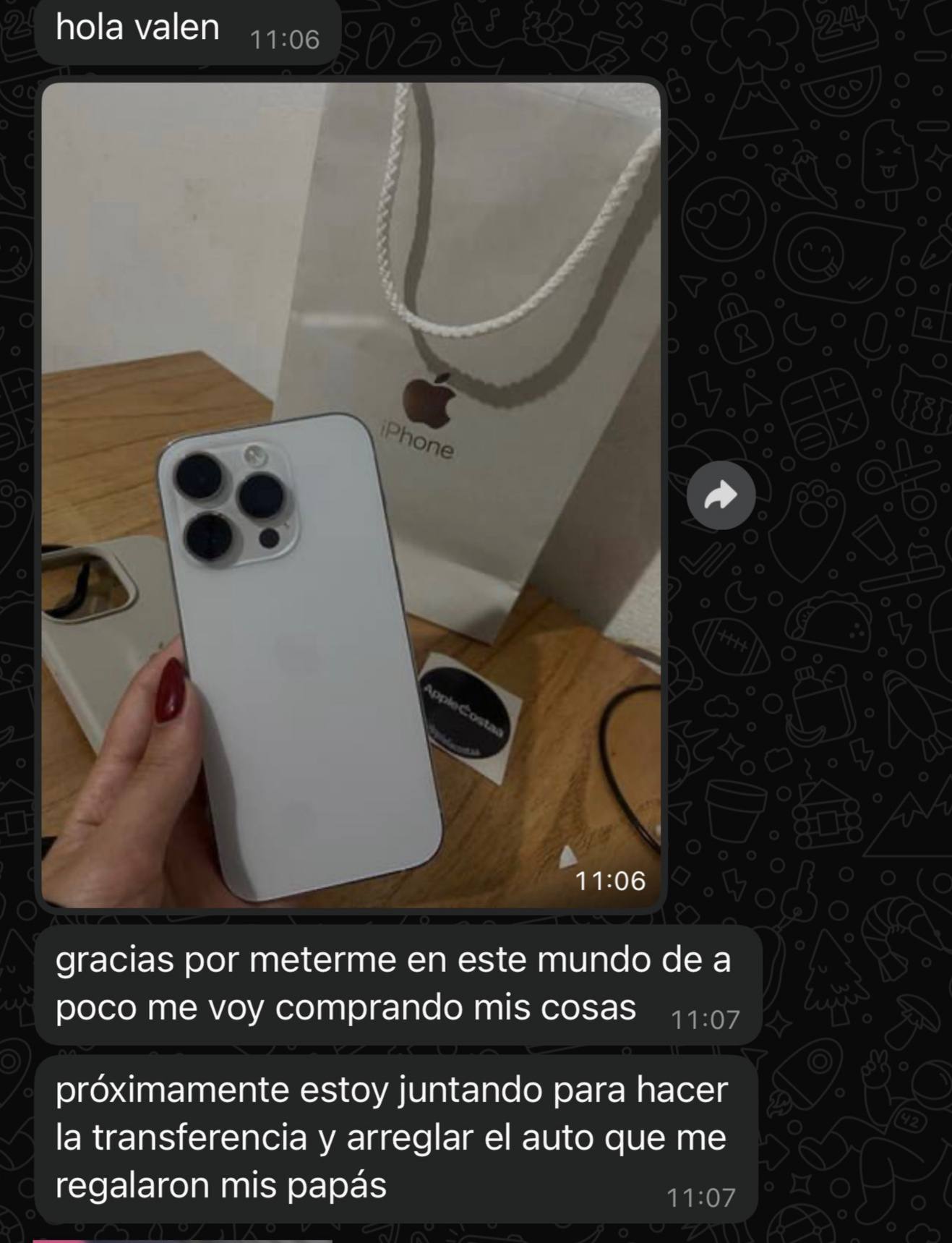 Testimonio: se compró un iPhone con sus ingresos