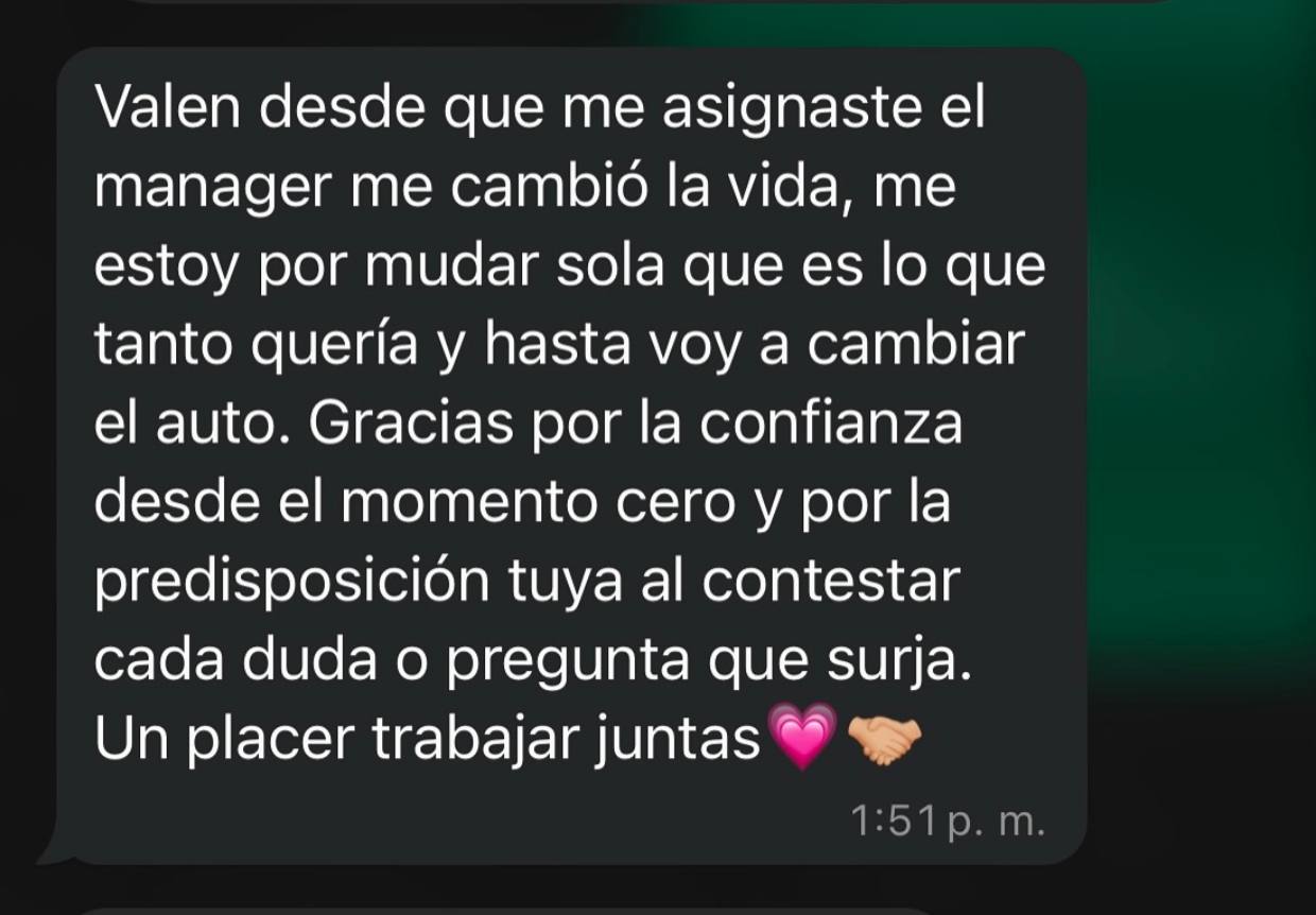 Testimonio: el manager me cambió la vida